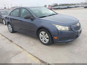  Salvage Chevrolet Cruze