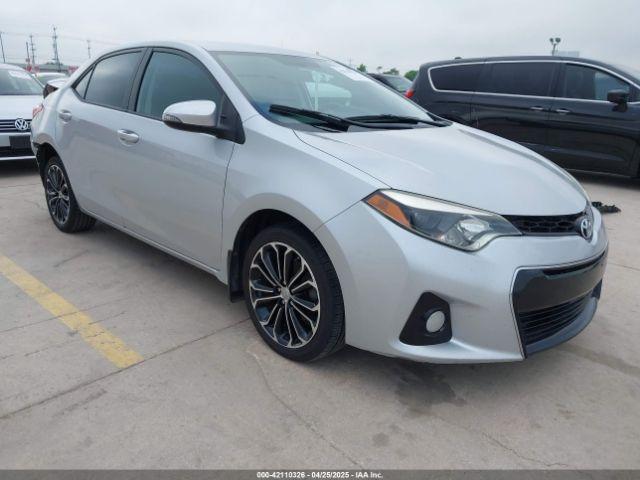  Salvage Toyota Corolla
