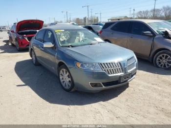  Salvage Lincoln MKZ Hybrid