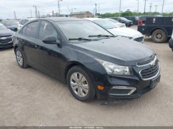  Salvage Chevrolet Cruze