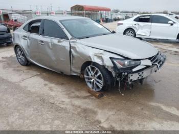  Salvage Lexus Is