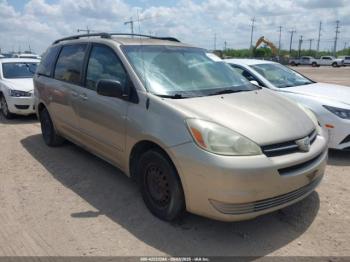  Salvage Toyota Sienna