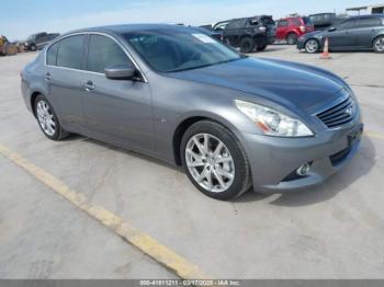  Salvage INFINITI Q40