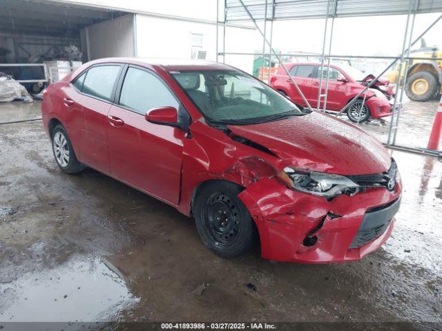  Salvage Toyota Corolla