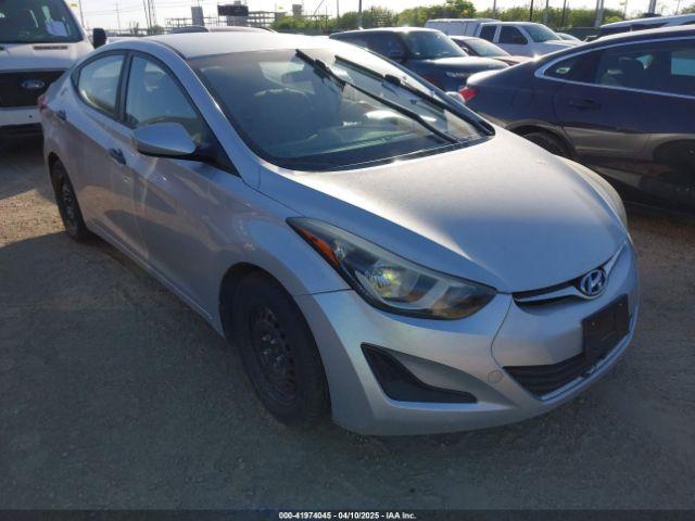  Salvage Hyundai ELANTRA