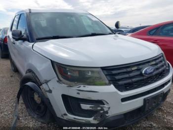  Salvage Ford Police Interceptor