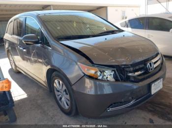  Salvage Honda Odyssey