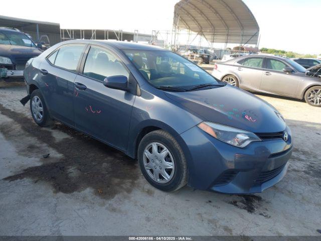  Salvage Toyota Corolla