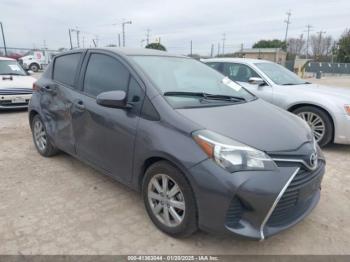  Salvage Toyota Yaris