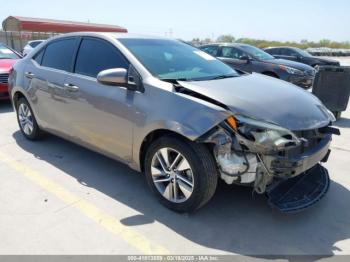  Salvage Toyota Corolla