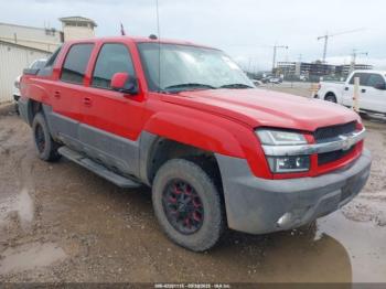  Salvage Chevrolet Avalanche 1500