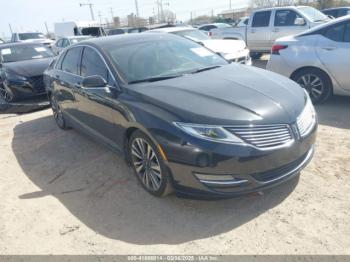  Salvage Lincoln MKZ