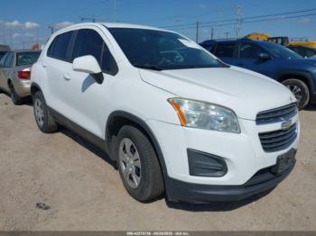  Salvage Chevrolet Trax
