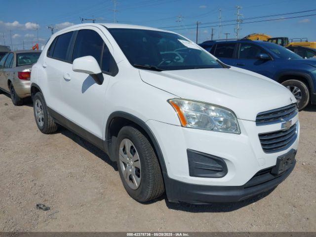  Salvage Chevrolet Trax