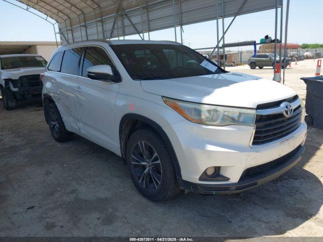  Salvage Toyota Highlander