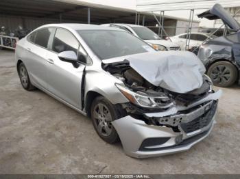  Salvage Chevrolet Cruze