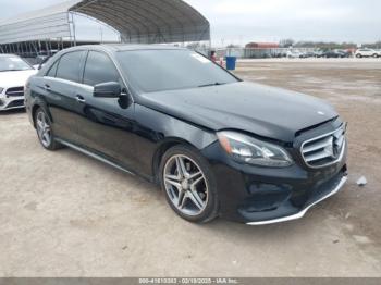  Salvage Mercedes-Benz E-Class