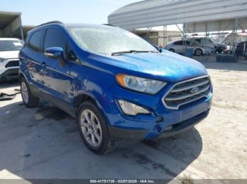  Salvage Ford EcoSport