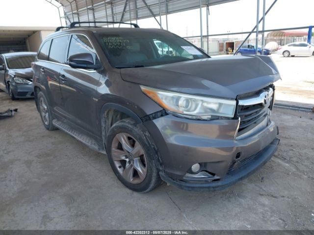  Salvage Toyota Highlander
