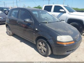  Salvage Chevrolet Aveo 5