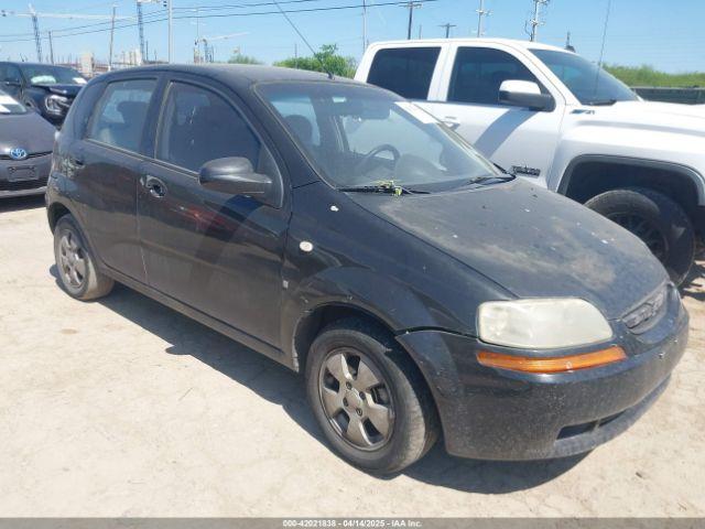  Salvage Chevrolet Aveo 5