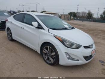  Salvage Hyundai ELANTRA