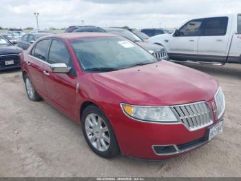  Salvage Lincoln MKZ