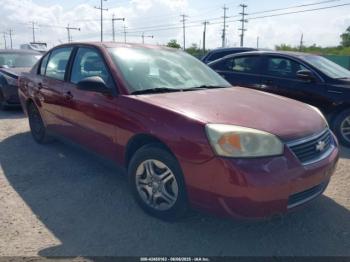  Salvage Chevrolet Malibu