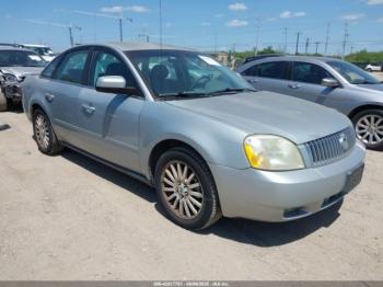  Salvage Mercury Montego