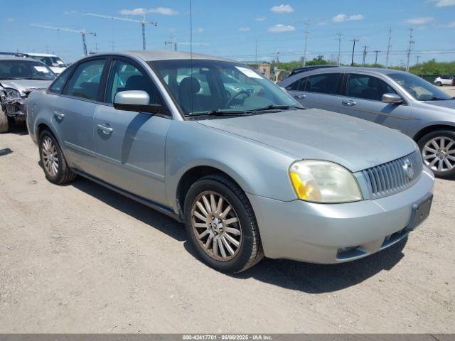  Salvage Mercury Montego