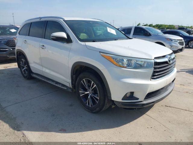  Salvage Toyota Highlander