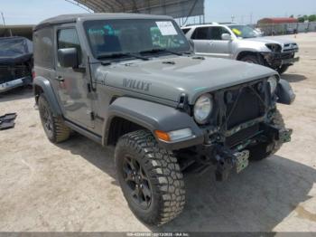  Salvage Jeep Wrangler