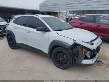  Salvage Hyundai KONA