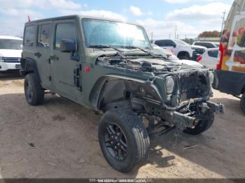  Salvage Jeep Wrangler