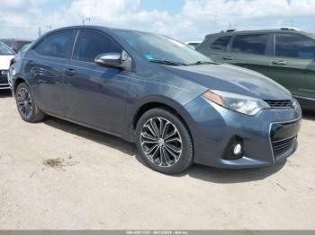  Salvage Toyota Corolla