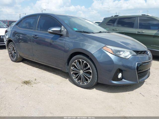  Salvage Toyota Corolla