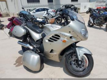  Salvage Triumph Motorcycle Trophy