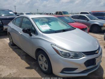 Salvage Chevrolet Cruze