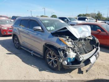  Salvage Toyota Highlander