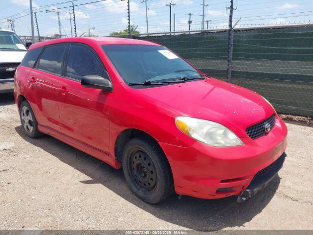  Salvage Toyota Matrix