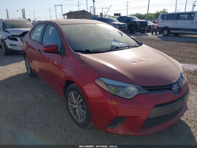  Salvage Toyota Corolla