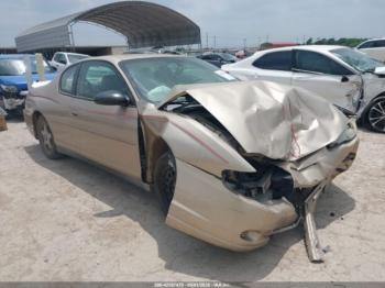  Salvage Chevrolet Monte Carlo