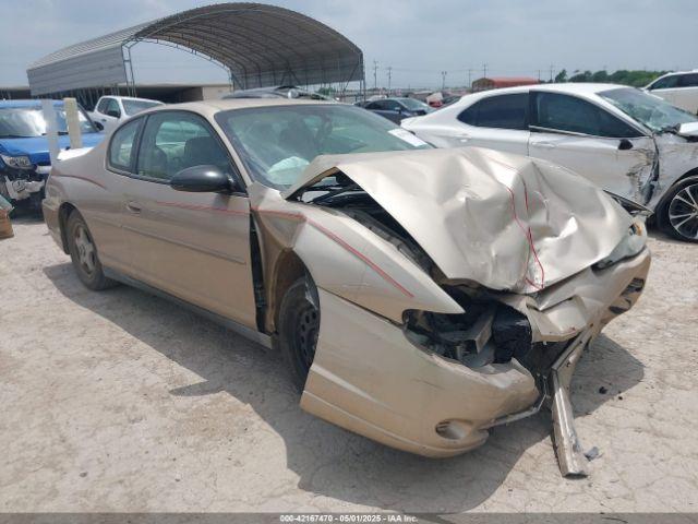  Salvage Chevrolet Monte Carlo