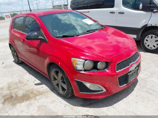  Salvage Chevrolet Sonic