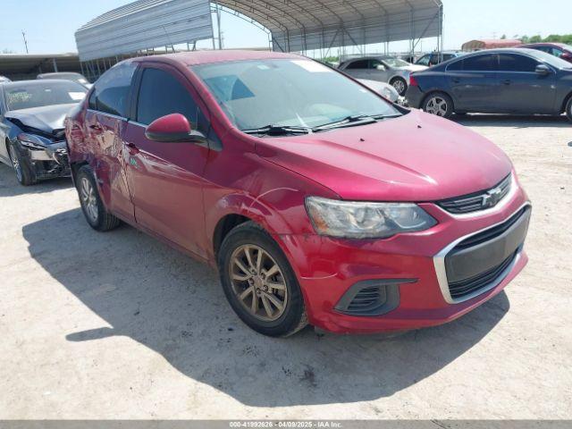  Salvage Chevrolet Sonic