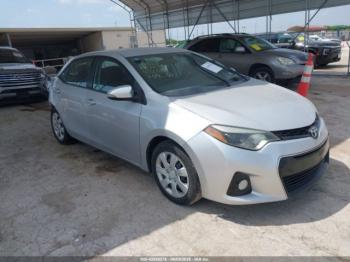  Salvage Toyota Corolla