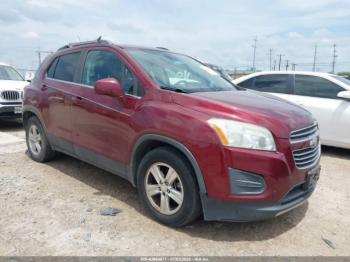  Salvage Chevrolet Trax