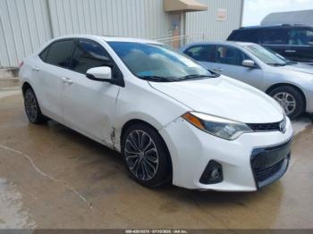  Salvage Toyota Corolla