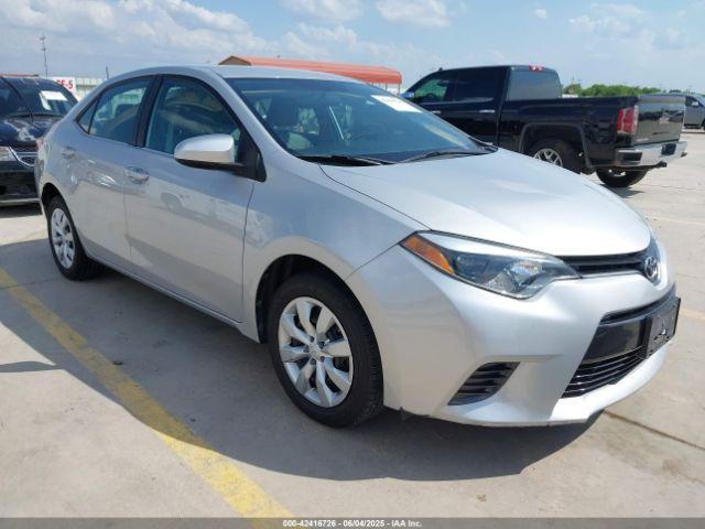  Salvage Toyota Corolla