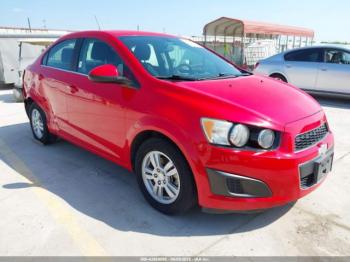  Salvage Chevrolet Sonic